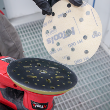 Disque abrasif pour ponceuse NTools HMF 7 150mm avec 15 Trous 10 pièces