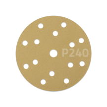 Set de disque abrasif auto-agrippant Ø150 mm NTools HMF 7 - 15 trous, anti-encrassement, boîte de 100