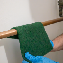 Abrasif non-tissé pour ponceuse bois, métal, acier et inox WS 222