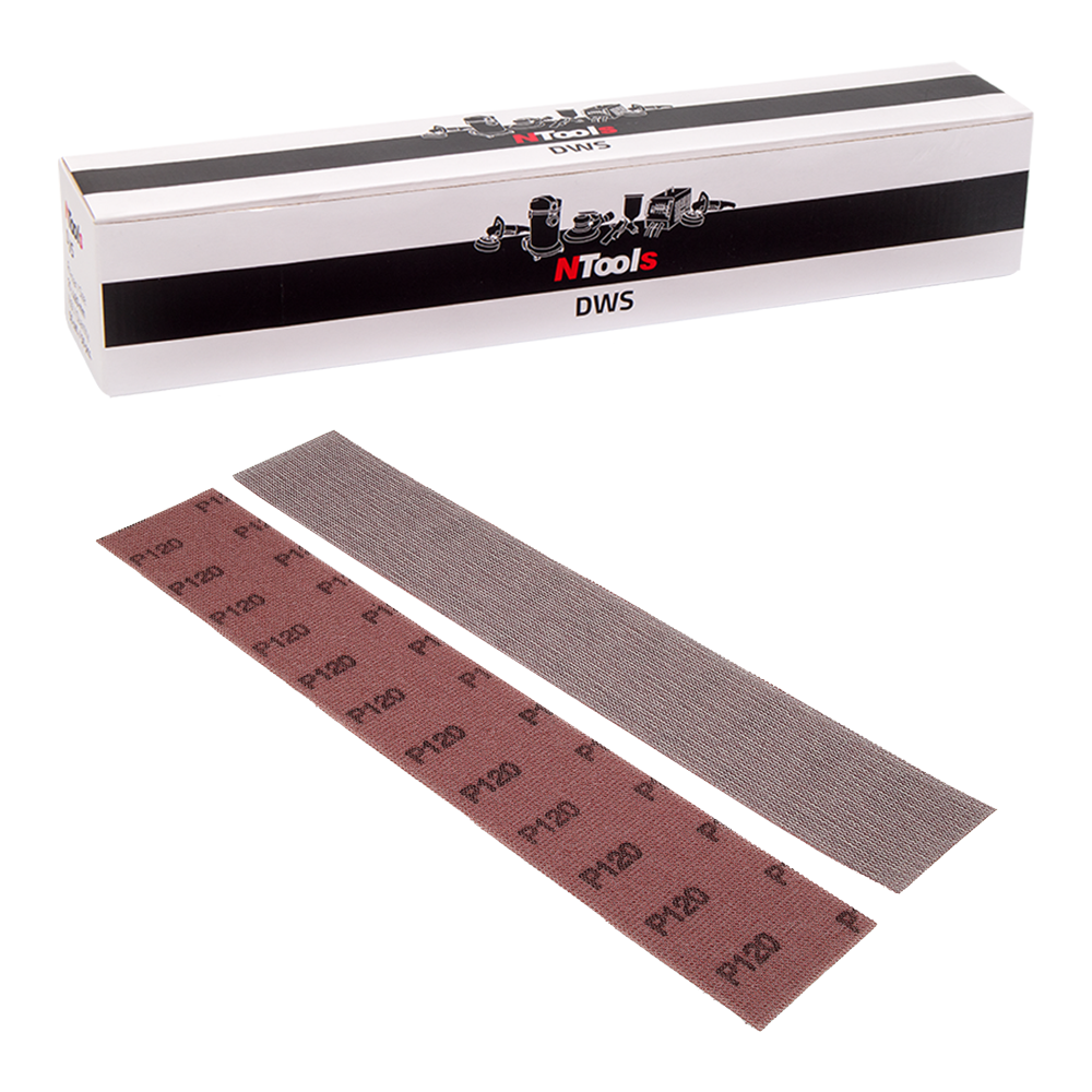 Bande abrasive en maille NTools DWS 70x420mm 50 pièces