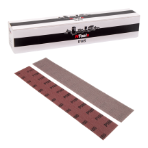 Bande abrasive en maille auto-agrippante NTools DWS - Compatible avec l’aspiration des poussières, 50 pcs