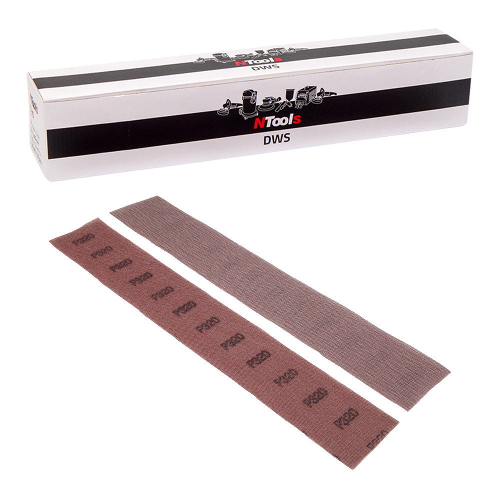 Bande abrasive en maille NTools DWS 70x420mm 50 pièces