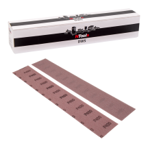 Bande abrasive en maille auto-agrippante NTools DWS - Compatible avec l’aspiration des poussières, 50 pcs