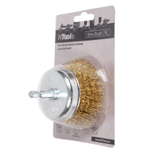 Brosse metallique pour perceuse ou visseuse electrique NTools Wire Brush