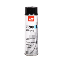 Protection anti-gravillon en bombe noire APP U200 UBS Spray - Pour bas de caisse et carrosserie, 500 ml