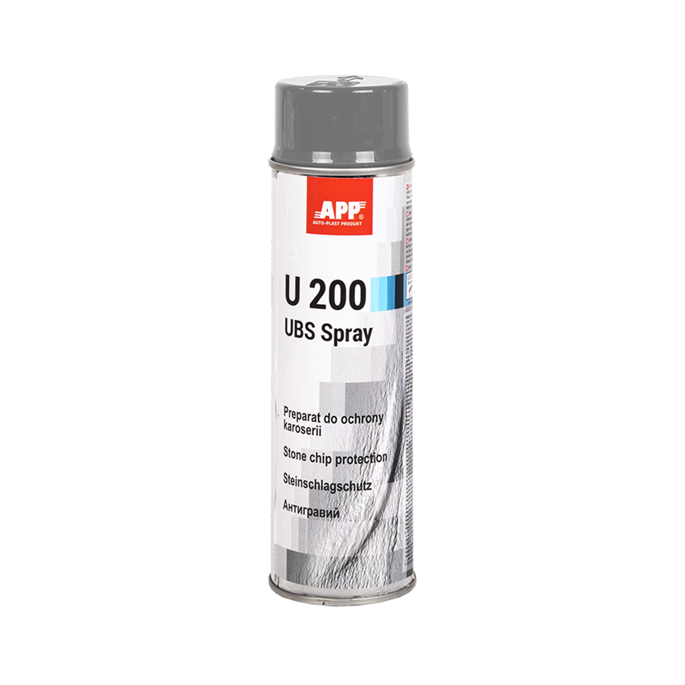 Protection antirouille antigravillon en bombe pour bas de caisse et carrosserie APP U200 UBS Spray 500ml