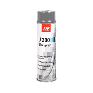 Protection anti-gravillon en bombe APP U200 UBS Spray - Pour bas de caisse et carrosserie, recouvrable, 500 ml