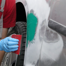 Mastic fibre de verre résine pour carrosserie polyester vert APP Fiber