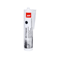 Mastic polymère pulvérisable noir APP MS Polymer - Elastique, pour carrosserie, 290ml