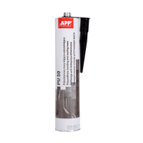 Colle polyuréthane noir APP PU 50 - Monocomposant, en cartouche, 310 ml