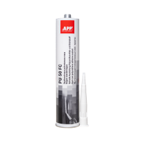 Colle mastic polyuréthane blanc APP PU 50 FC - Prise rapide, en cartouche, 310 ml