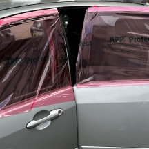 Ruban de masquage peinture carrosserie Film fenetre autocollant Rouge APP Protect