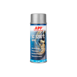 Graisse céramique en bombe APP SC 1200 Spray - Anticorrosion, résiste jusqu’à 1200°C, 400 ml