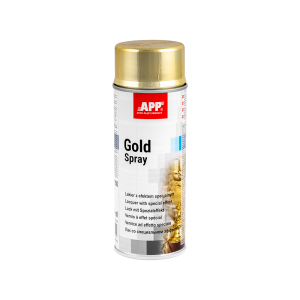 Bombe Peinture Dore Finition effet dore lisse APP Gold Spray 400ml