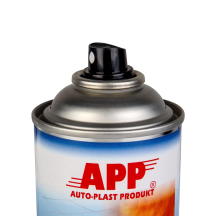 Peinture haute température en bombe résistante jusqu'à 800°C aregnt mat APP L 800 400ml