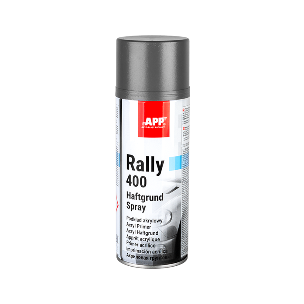 Primer appret pour peinture acrylique universel en bombe APP Rally 400 Acryl Primer Spray 400ml