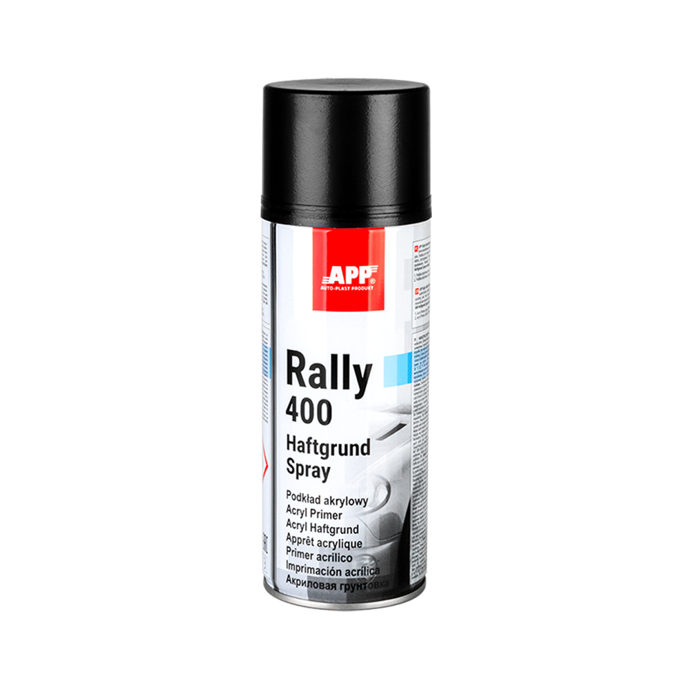 Primer appret pour peinture acrylique universel en bombe APP Rally 400 Acryl Primer Spray 400ml