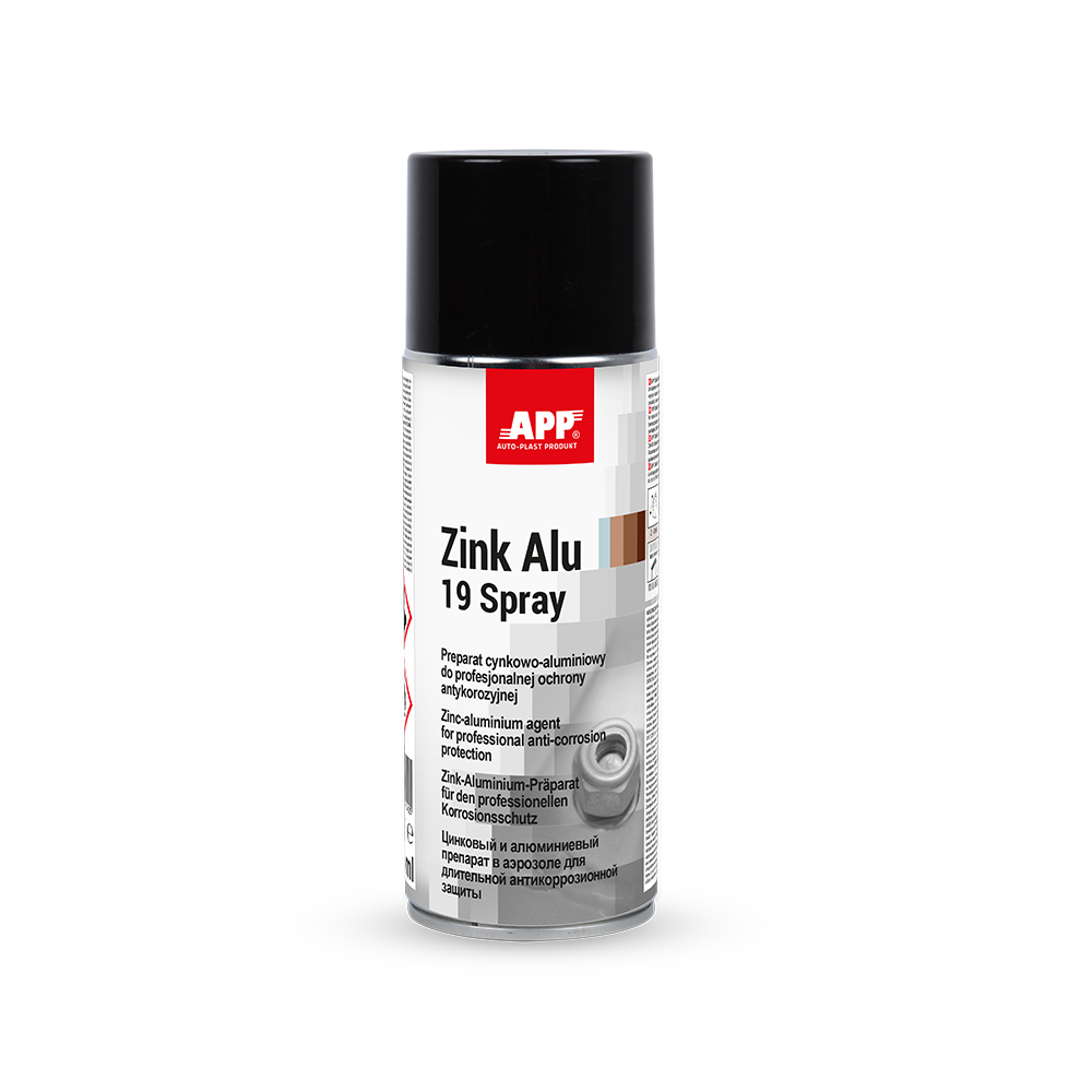 Galvanisation à froid zinc-aluminium en bombe APP Zink Alu 19 Spray - Séchage rapide, 400 ml