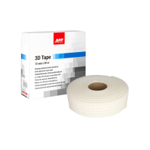 Ruban de masquage peinture autocollante Blanc APP 3D Tape 13mm x 50m