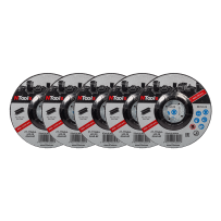 NTools SDSS 5 x disque a meuler 115 x 6,4 x 22,23 mm pour meuleuse d'angle