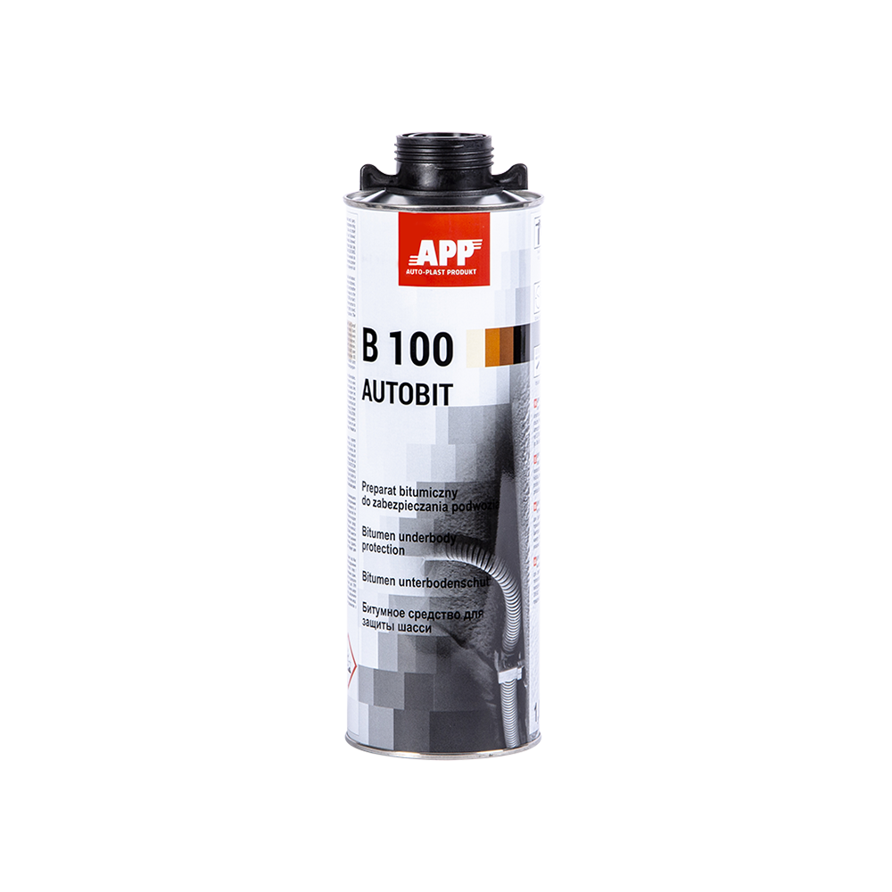 Protection anti-gravillon bitume pistolable 1L – APP B100 Autobit
