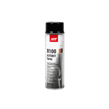Protection bitumineuse en bombe noir APP B100 Autobit Spray - Réparation rapide, insonorisante, 500 ml