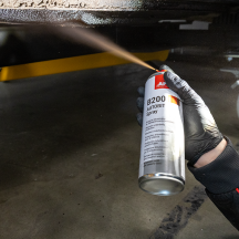 APP B200 Spray - Protection bitumeuse Bas de Caisse | Bombe anti gravillon noir | 500 ml