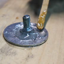 Colle epoxy bi-composant Rasine epoxy transparente + durcisseur Transparente APP EP 3 30ml