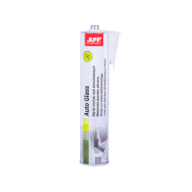 Colle pare-brise polyuréthane APP Auto Glass - Haute viscosité, absorbe vibrations et chocs, 310 ml