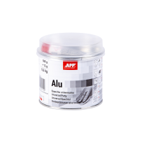 Mastic carrosserie voiture avec de la poussire d'aluminium Gris APP Alu 1,8kg