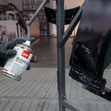 Bombe vernis pour la renovation phare voiture 2K brillant APP Klarlack FD Spray 250ml