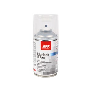 Vernis 2K transparent incolore en bombe APP Klarlack FD - Pour les phares de voiture, 200 ml