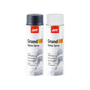 Peinture epoxy en bombe apprêt antirouille pour metal, aluminium, acier APP Epoxy Grund Spray 500ml