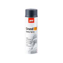 Apprêt époxy en bombe gris foncé APP Grund Epoxy - Protection anticorrosion, forte adhérence, 500 ml