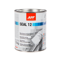 Mastic d'étanchéité colle pour joints au pinceau pour carrosserie voiture gris noir APP SEAL 12 1kg