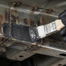 Colle mastic pour joints d'étanchéité gris APP SEAL 12 - Application au pinceau, 1 kg
