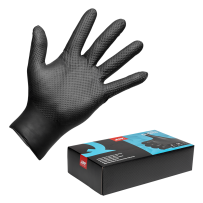 Gants nitrile 8 mil APP Q-GRIP – Texture diamant, sans poudre