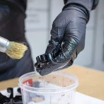 Gants nitrile 8 mil APP Q-GRIP – Texture diamant, sans poudre