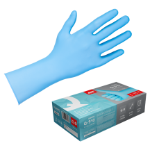 Gants nitrile longs 6 mil...