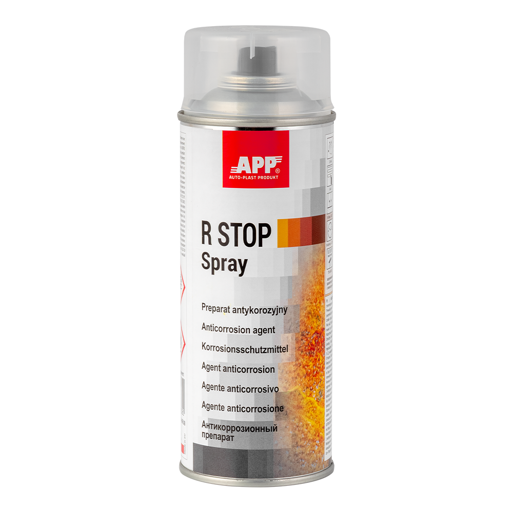 Traitement anticorrosion en bombe APP R STOP Spray - Pénétrant, stoppe la corrosion, 400 ml