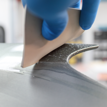 Spatule caoutchouc pour mastic carrosserie - APP S GUM x2