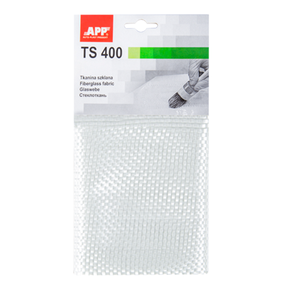 Tissu de verre 400 g/m² - APP TS 400 (0,5 m²)