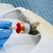 Mat fibre de verre 300 g/m² - APP MS 300 (0,5 m²)