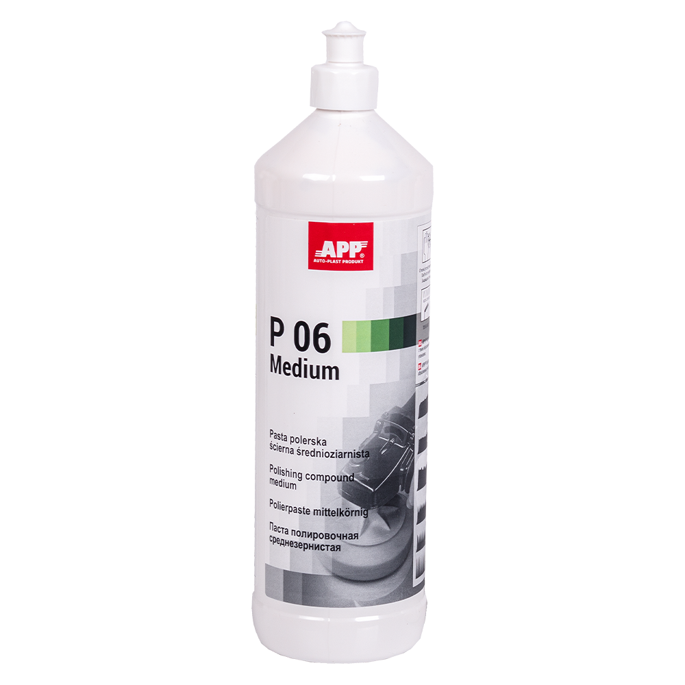 Pâte à polir grain moyen – APP P06 (sans silicone)