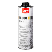 Protection anti-gravillon et joint pulvérisable noir APP U300 - Protection carrosserie et étanchéité, recouvrable, 1 L