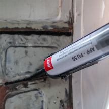 Mastic-colle polyuréthane pour carrosserie APP PU 50 - 300 ml