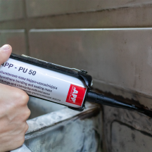 Mastic-colle polyuréthane pour carrosserie APP PU 50 - 300 ml