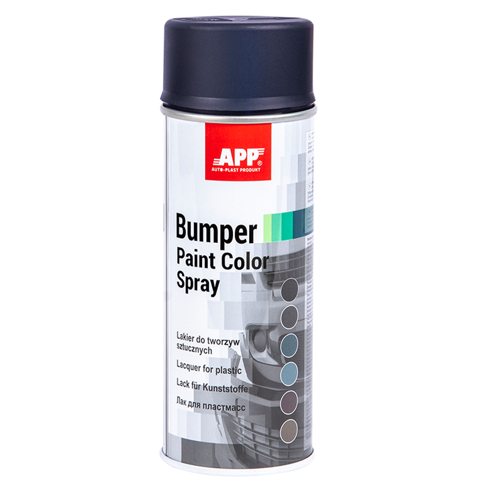 Bombe peinture pare-chocs plastique 400 ml – APP Bumper Paint