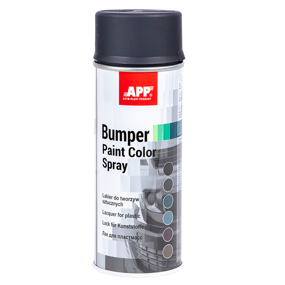 Bombe peinture pare-chocs plastique 400 ml – APP Bumper Paint