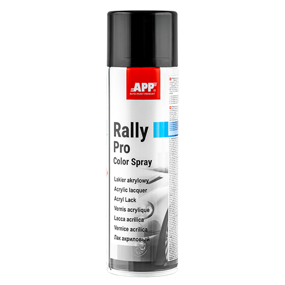 Bombe peinture acrylique 500 ml – APP Rally PRO Color Spray